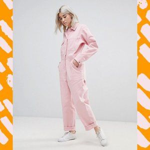 Pink Women's Jumpsuit